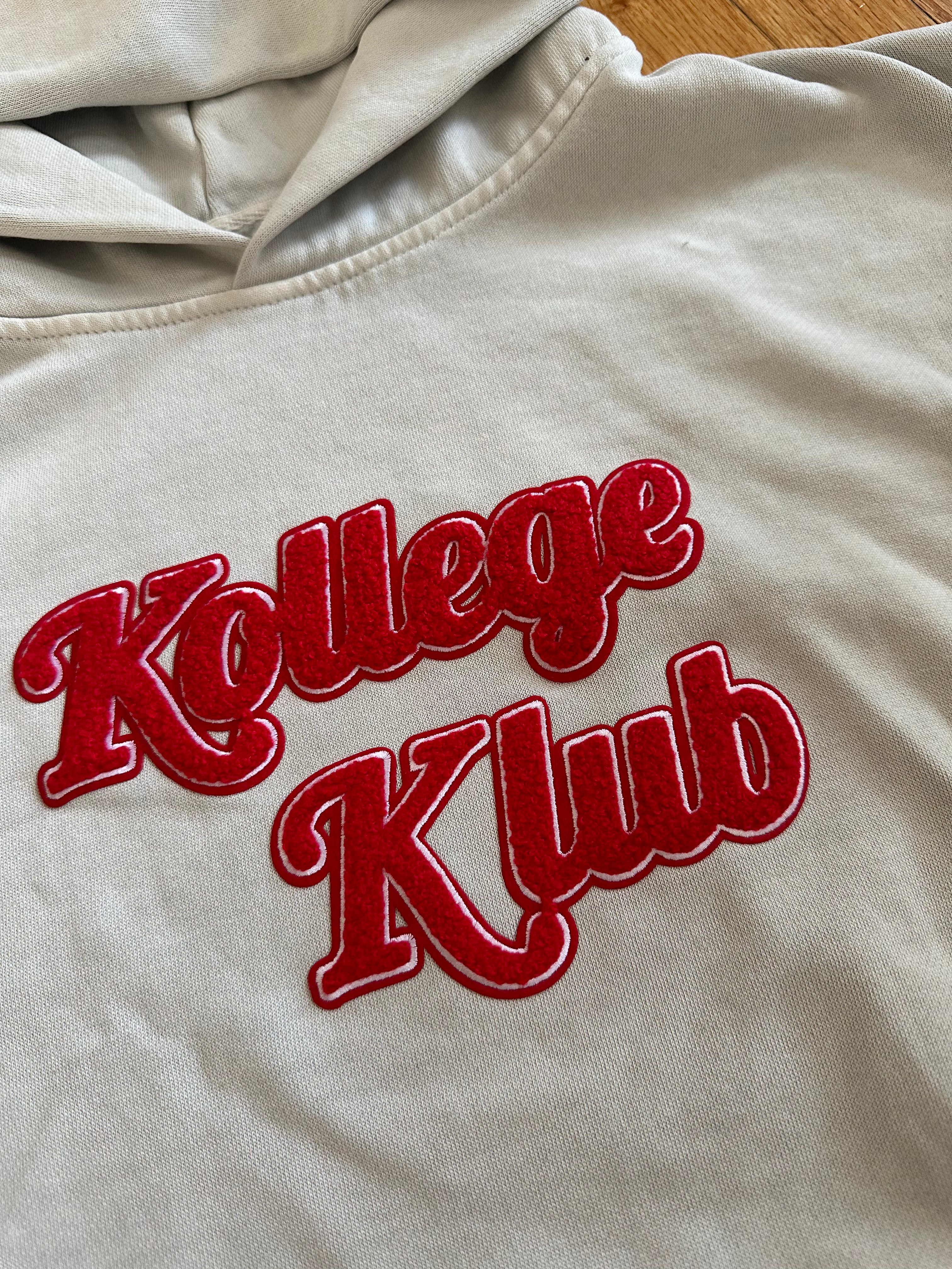 Kollege Klub Varsity Patch Hoodie - Recess Apparel LLC