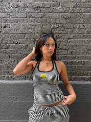 Hawkeyes Stripe Halter Top