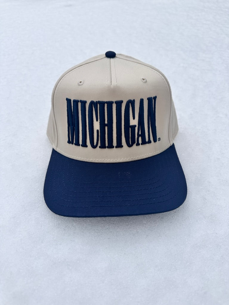 Michigan Stretch Contrast Cap