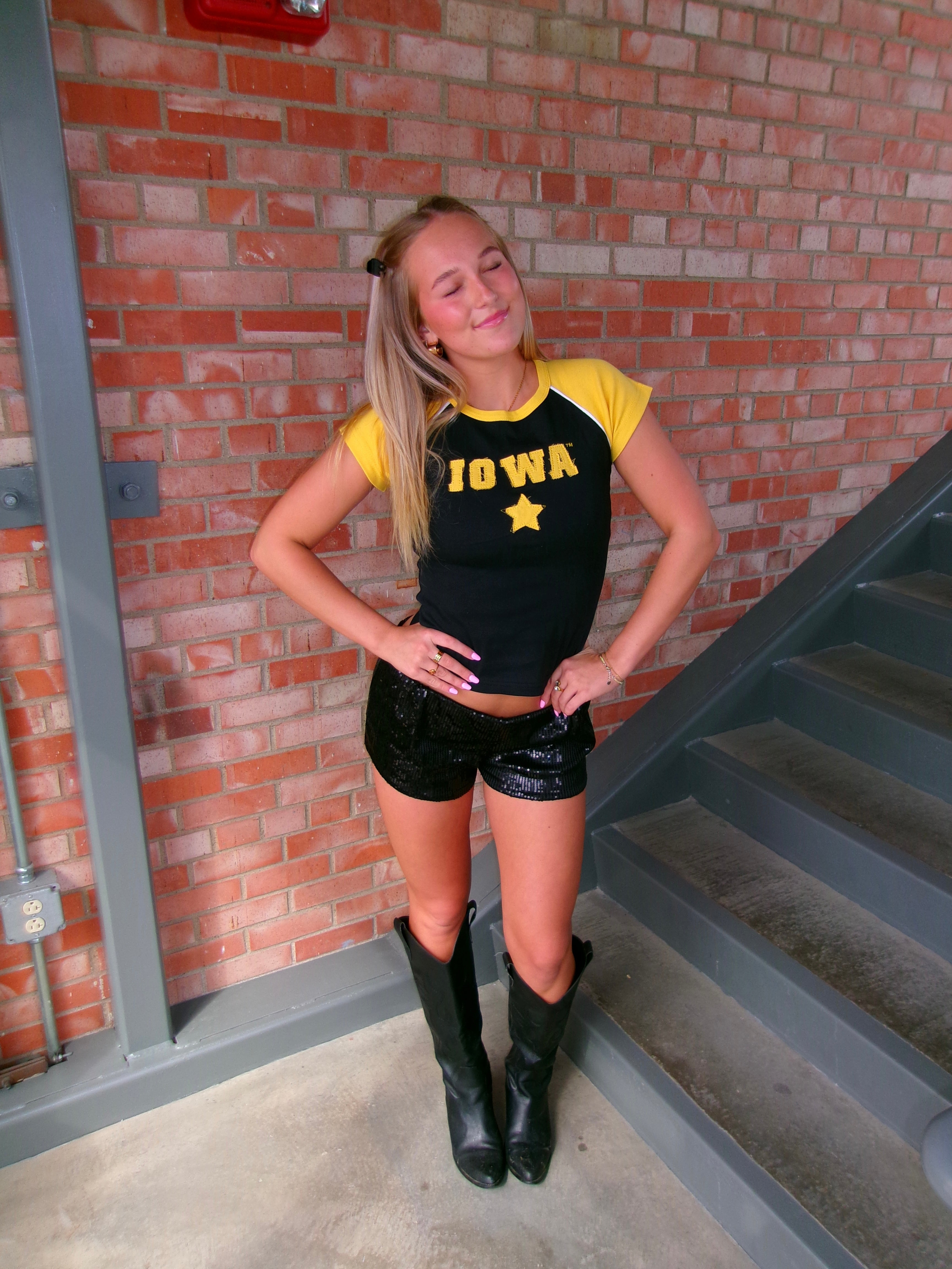 Iowa Star Baby Tee