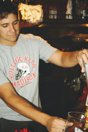 KK Madison Football Distressed Tee