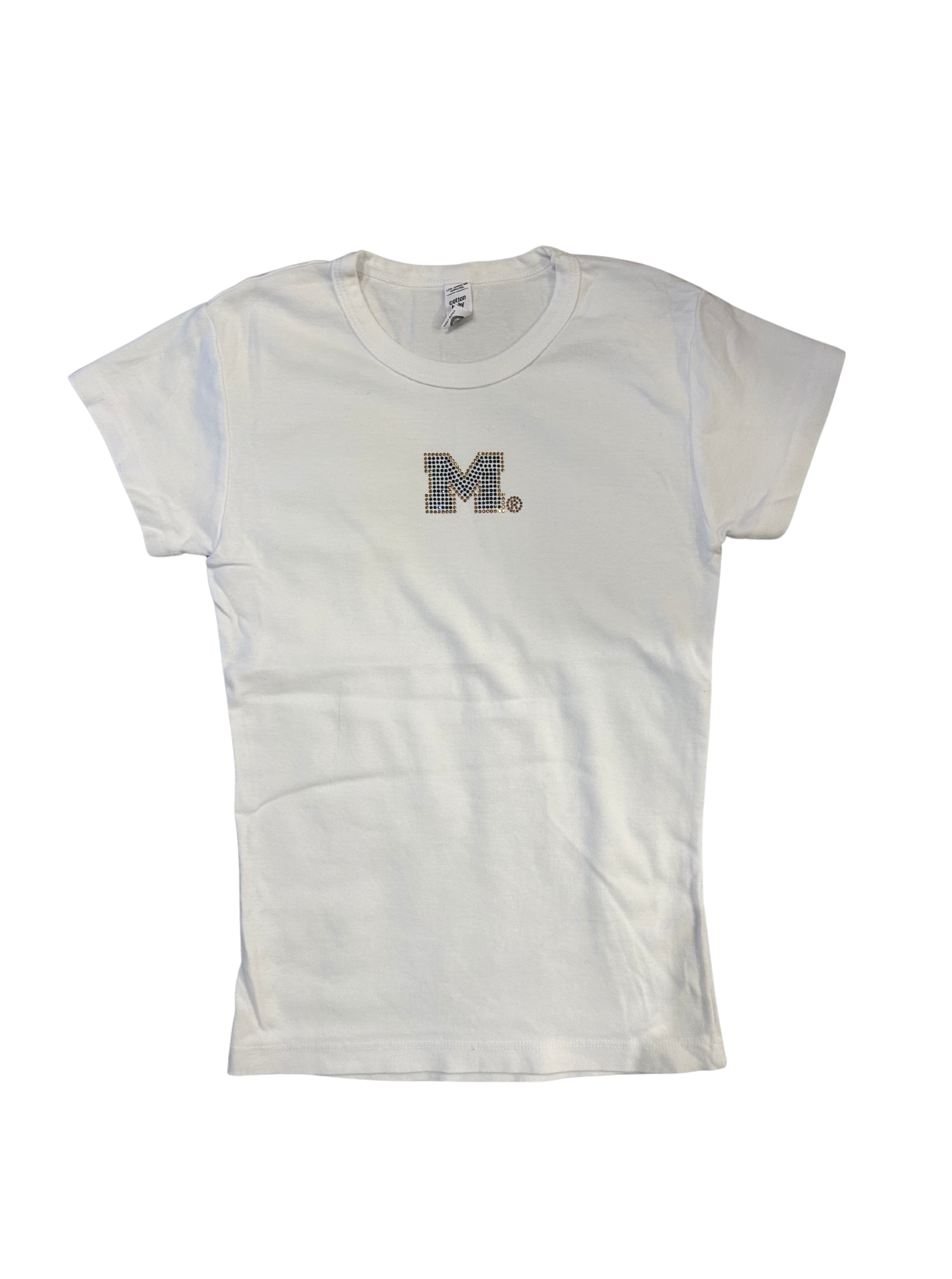M Rhinestone Heritage Tee