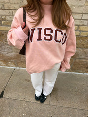 Pink Wisco Mockneck