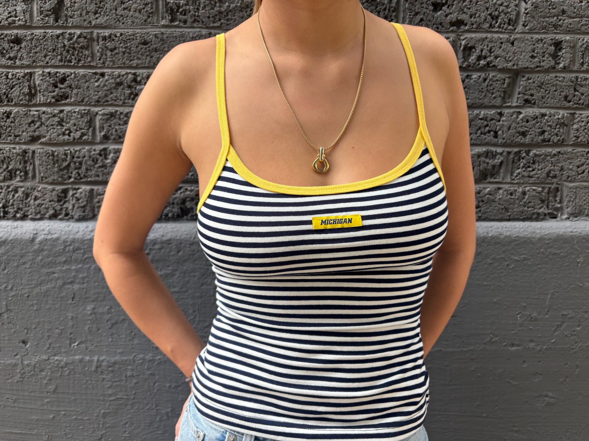 Michigan Stripe Cami