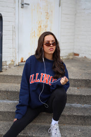 Illinois Mock Neck