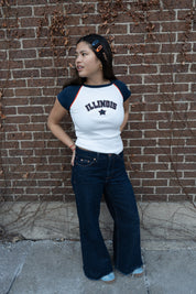 Illinois Star Baby Tee