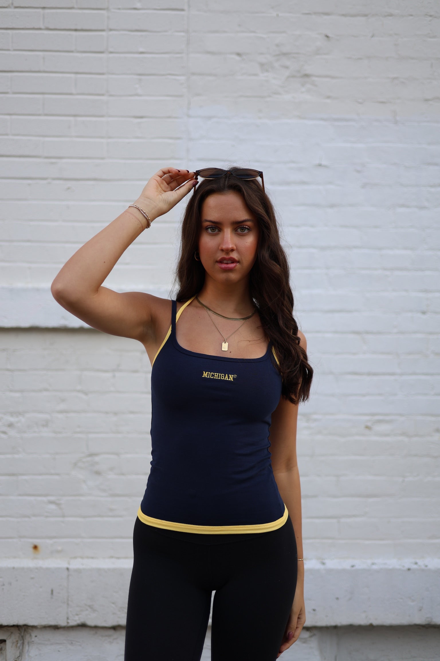 Michigan Double Strap Tank