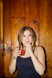 M Rhinestone Everyday Tank