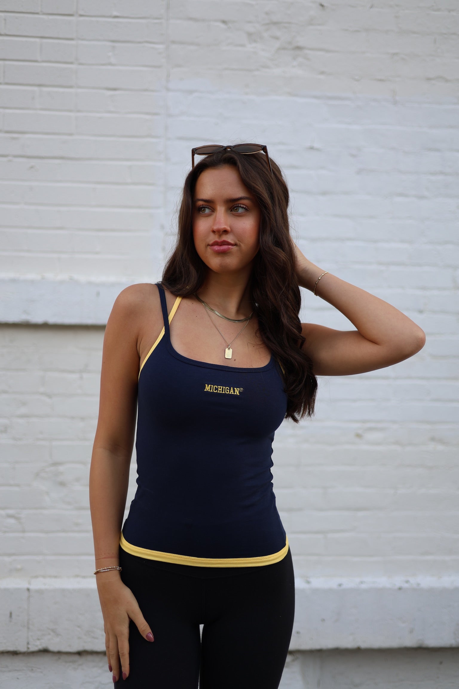 Michigan Double Strap Tank