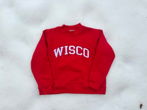 Red Wisco Mock Neck