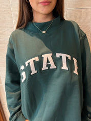 State Mock Neck