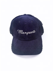 Marquette Embroidery Corduroy Hat