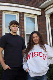 Wisconsin Script Oversized Tee