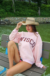 Pink Wisco Mockneck