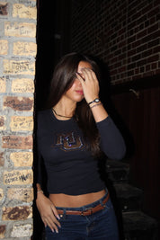 MU Rhinestone Long Sleeve