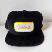 Iowa Name Plate Corduroy Hat