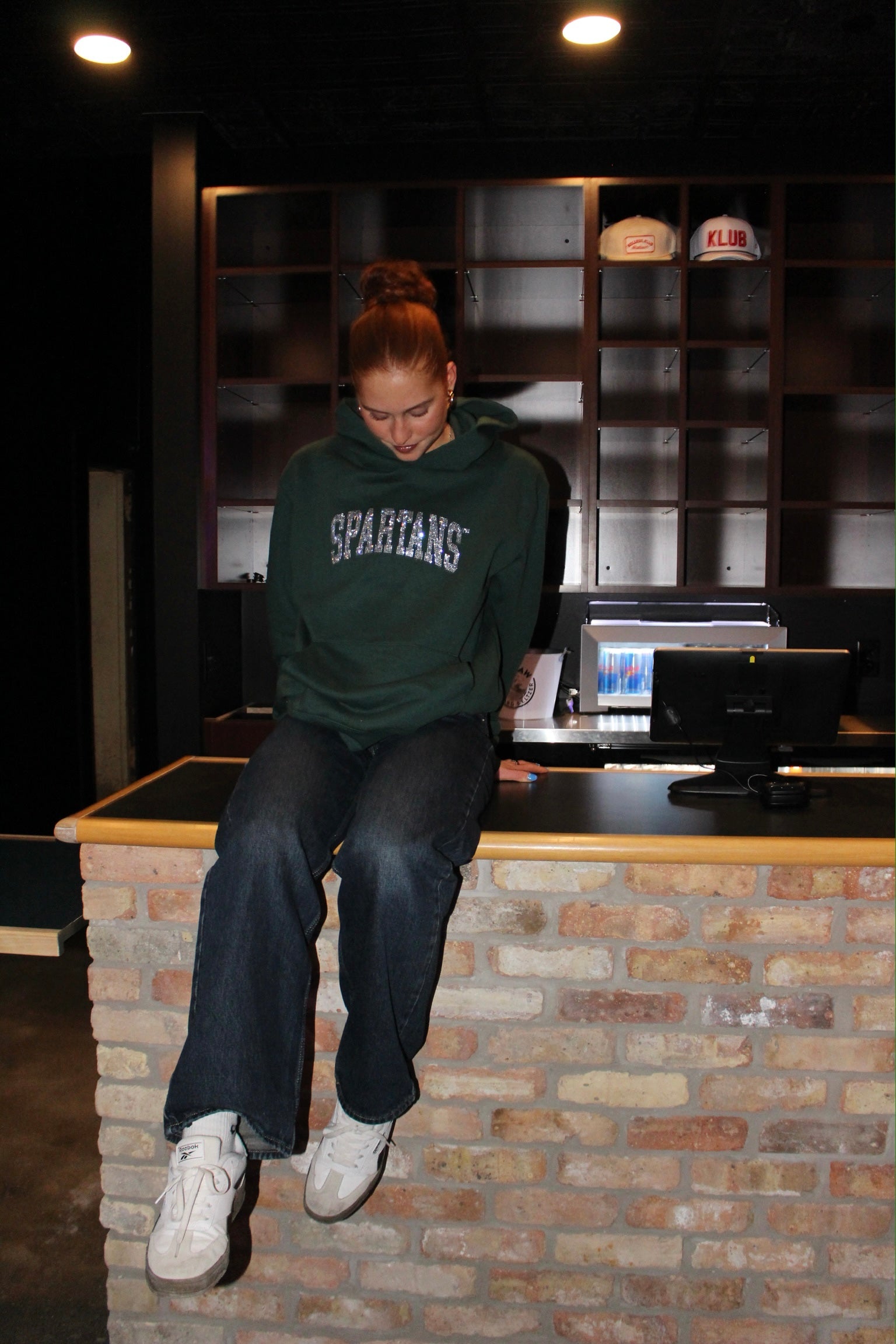 Spartans Rhinestone Hoodie