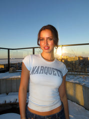 Marquette Rhinestone Heritage Tee