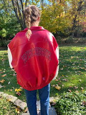 Vintage Wisco Faux Leather Bomber