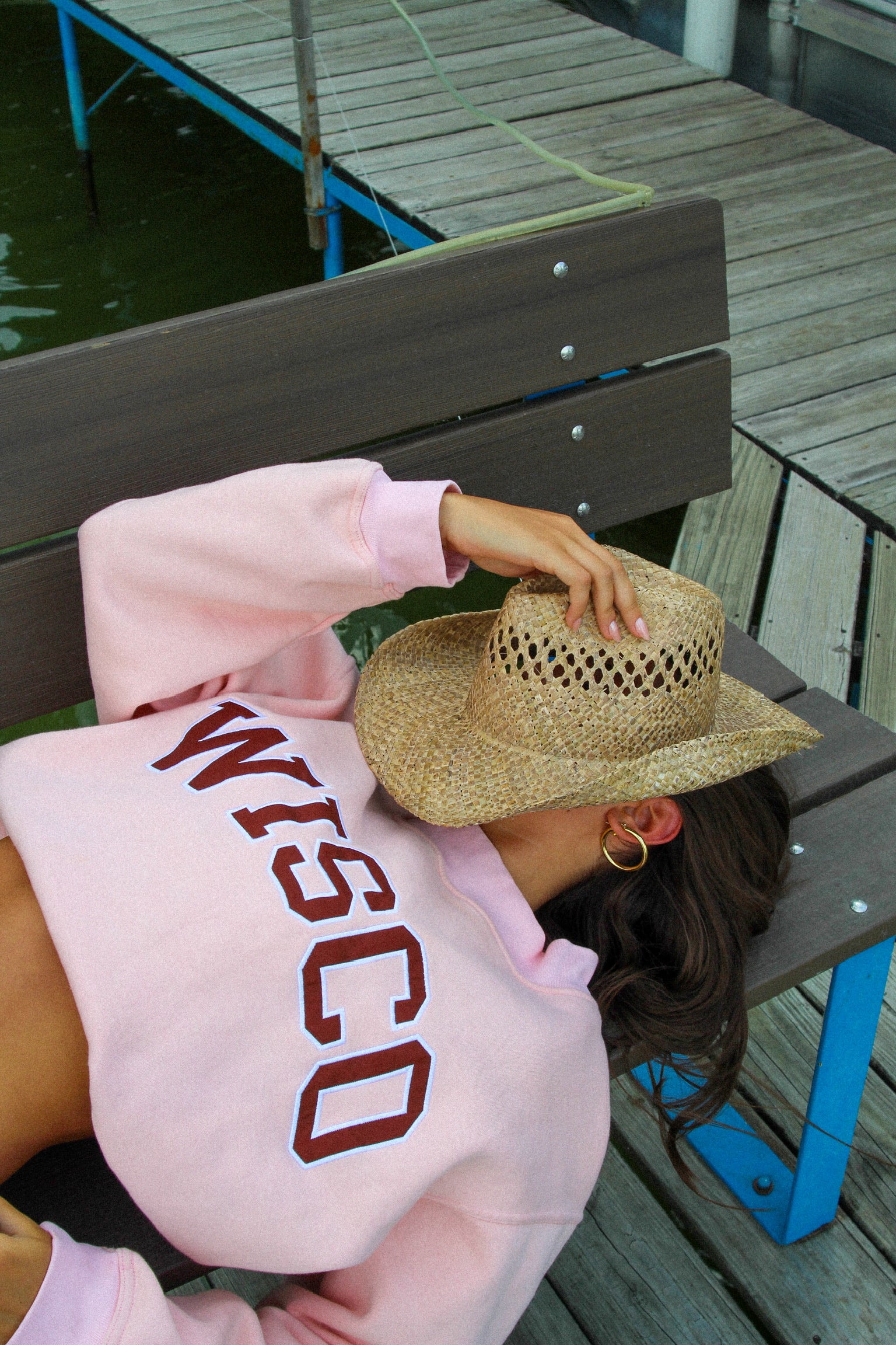 Pink Wisco Mockneck