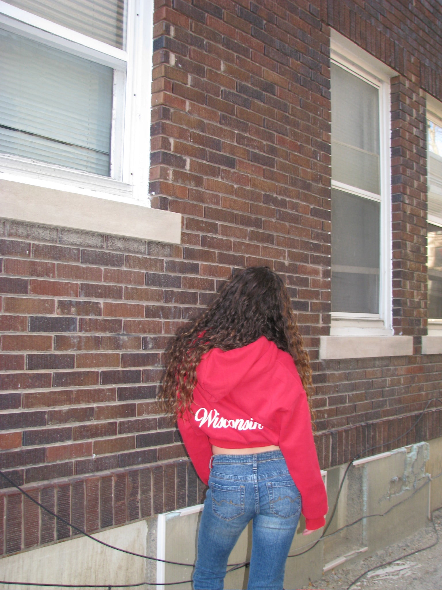 Madison Wisconsin Crop Full Zip