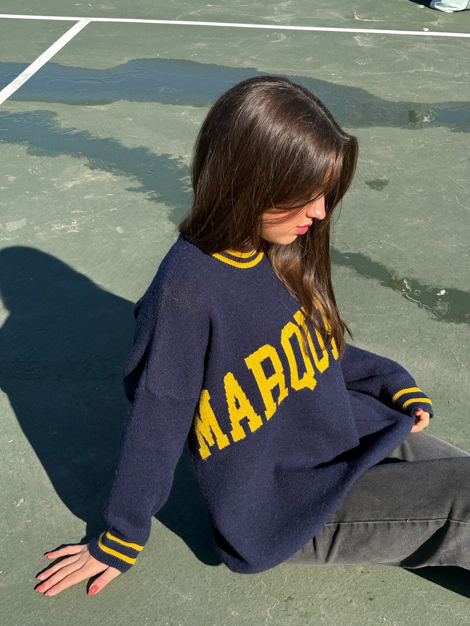 Marquette Library Sweater