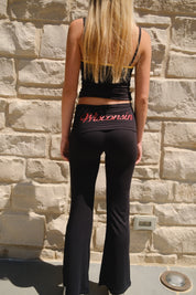 Wisconsin Fold Over Yoga Pants