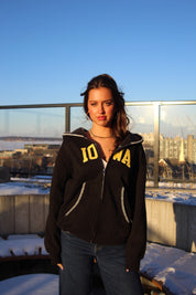 Iowa Whipstitch Full Zip Hoodie