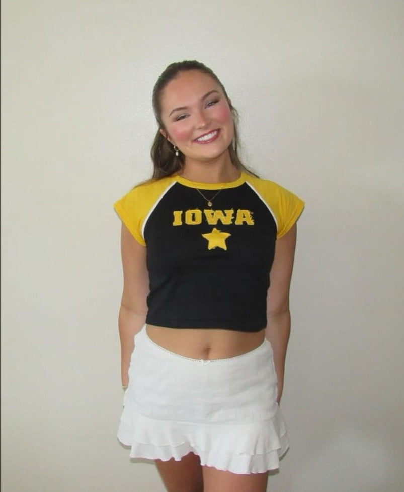 Iowa Star Baby Tee