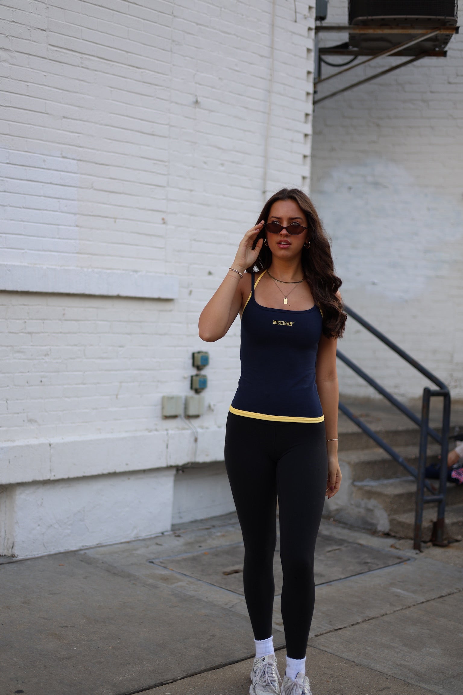 Michigan Double Strap Tank