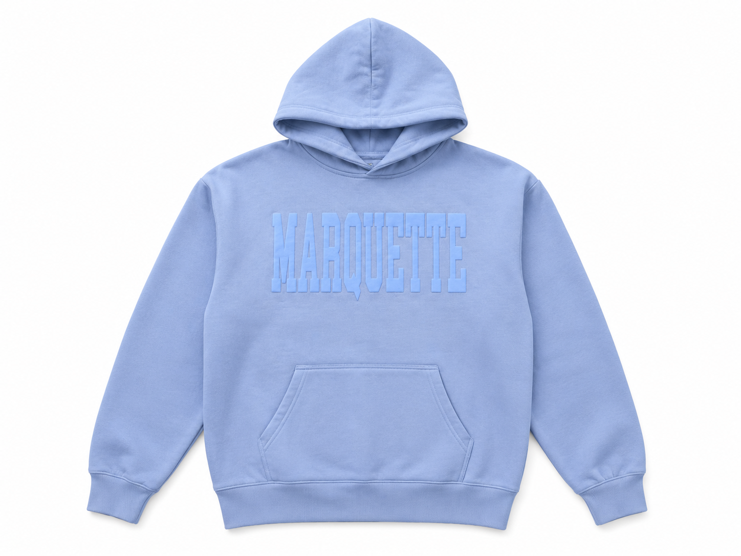 Marquette Tonal Puff Print Hoodie