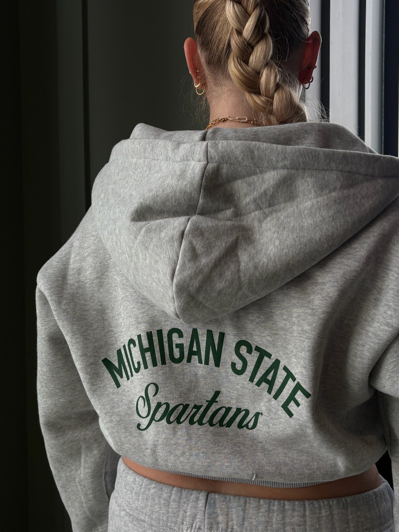 Michigan State Crop Full Zip