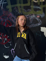 Iowa Whipstitch Full Zip Hoodie