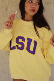 LSU Mock Neck