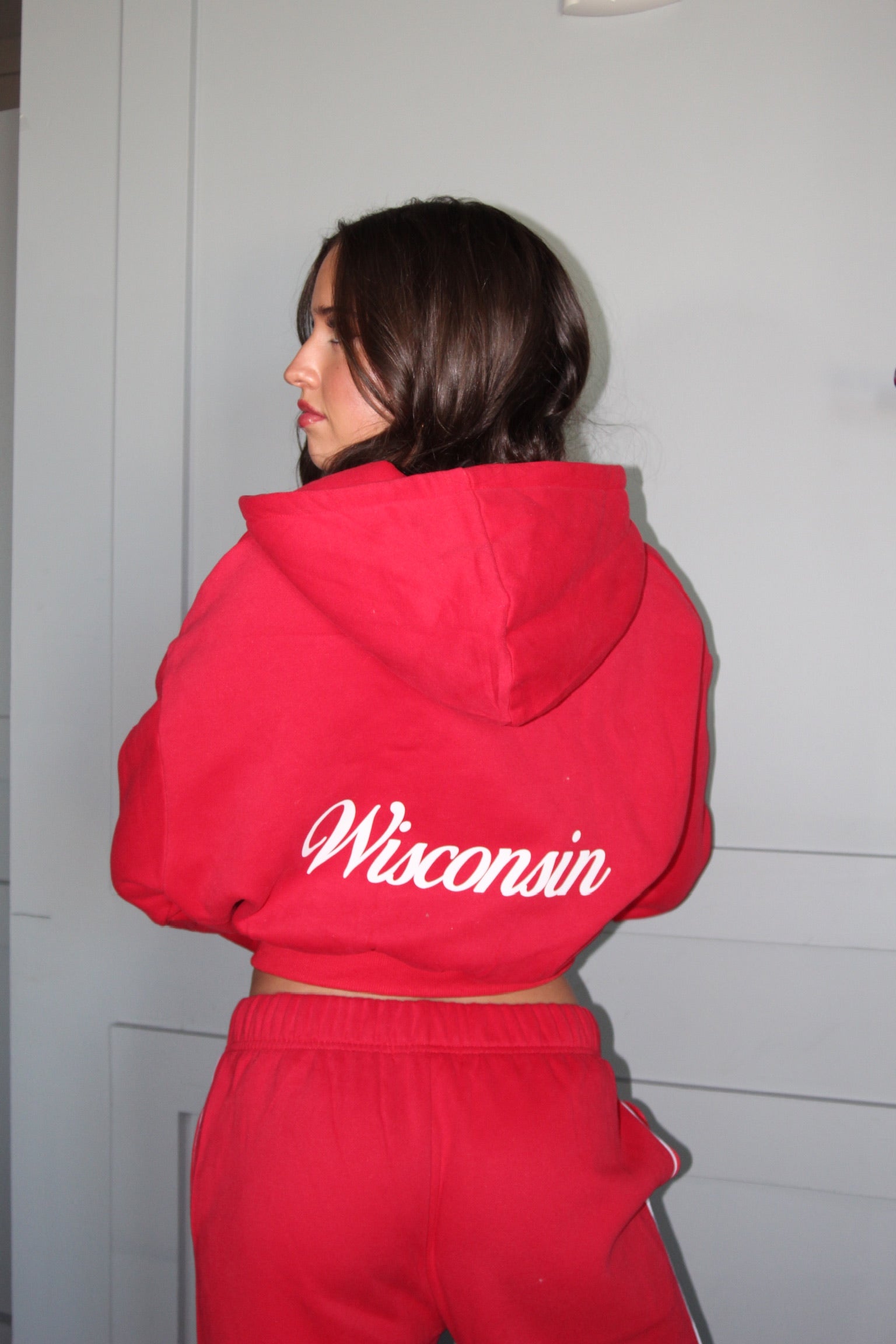 Madison Wisconsin Crop Full Zip