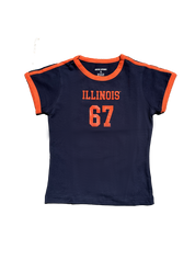 Illinois Soccer Baby Tee
