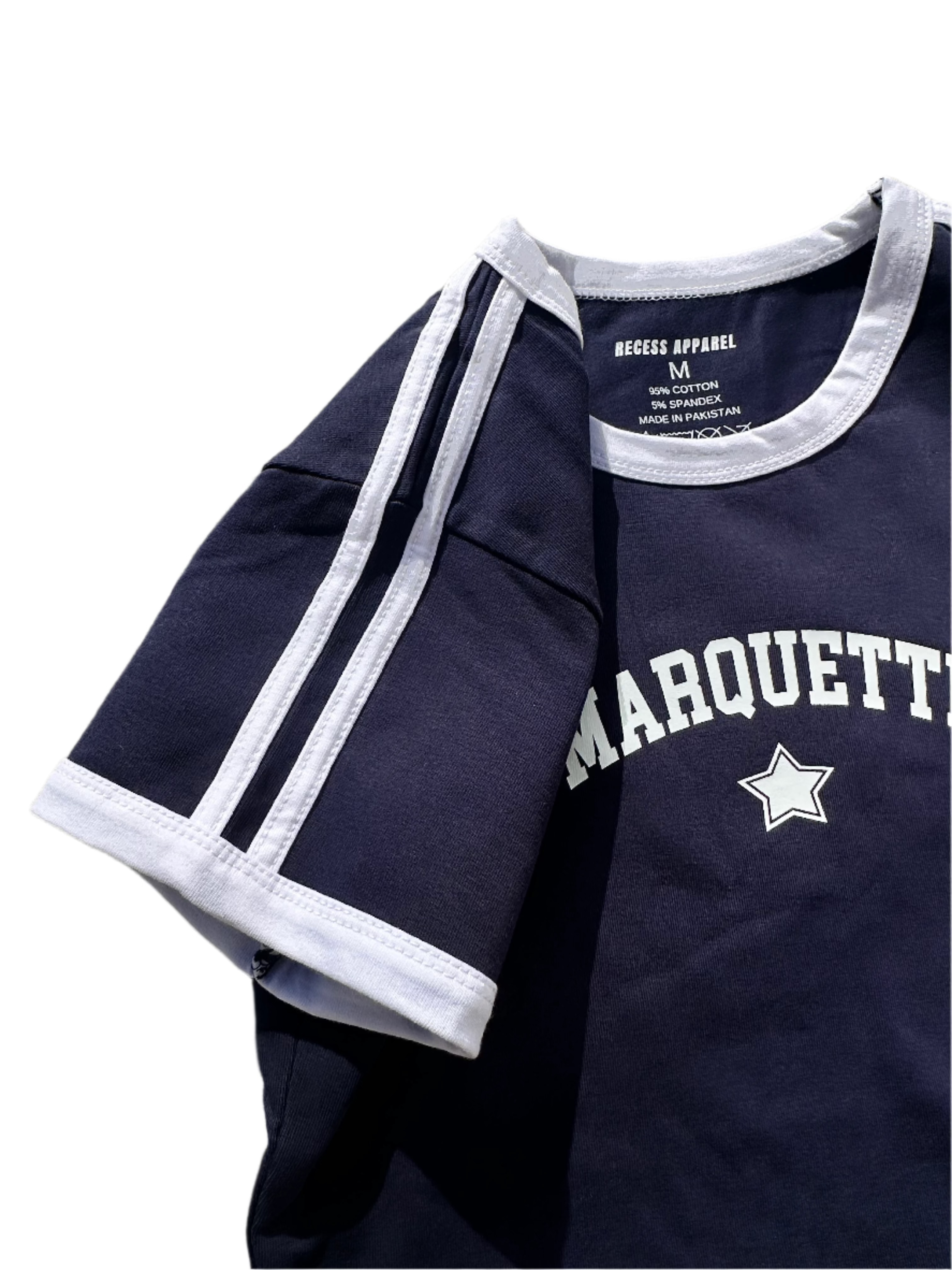 Marquette Soccer Baby Tee