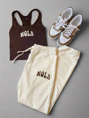 Cream Nola Joggers