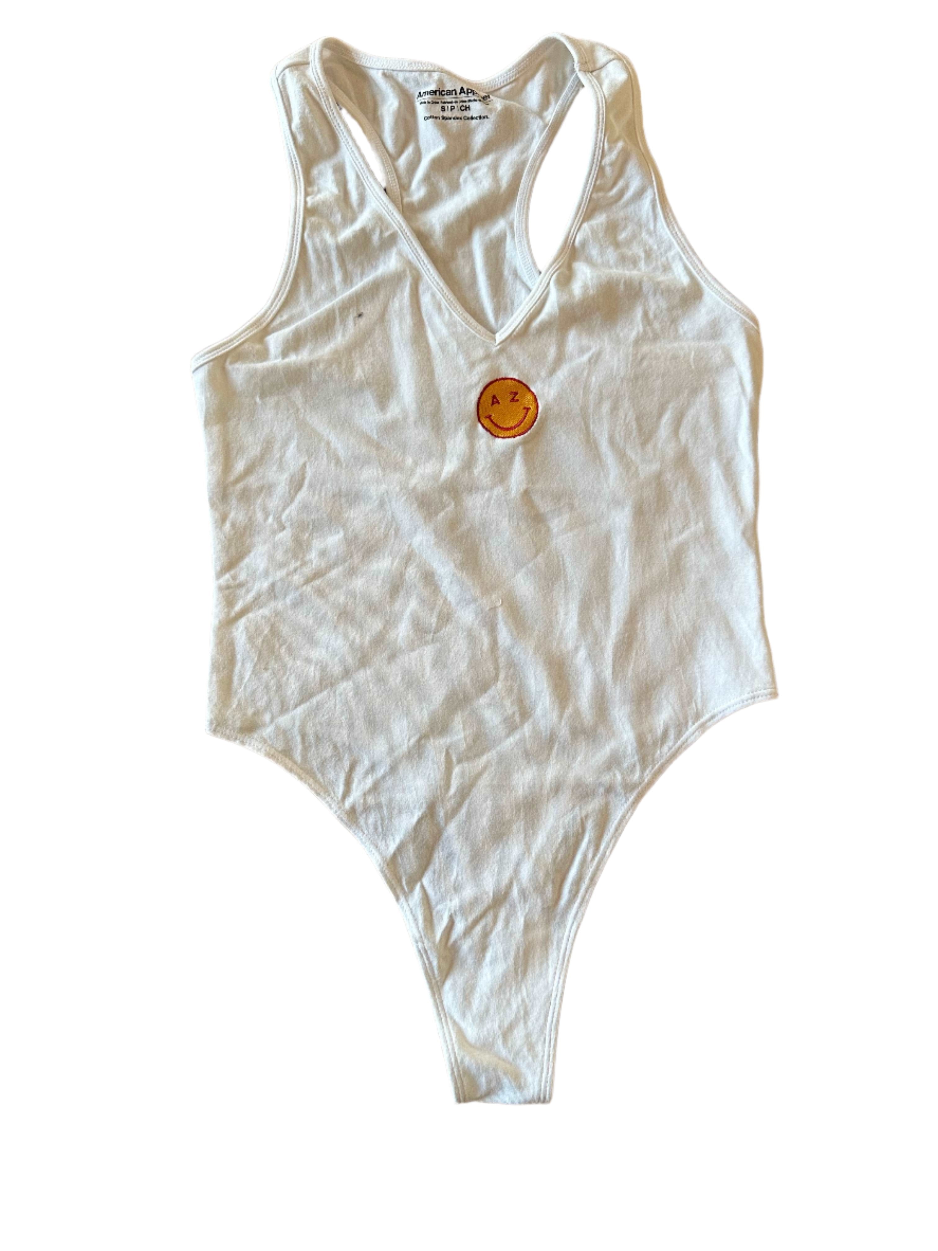 AZ Smile V Neck Bodysuit