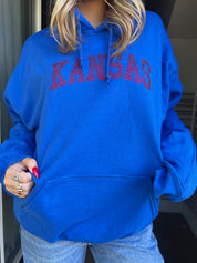 Kansas Rhinestone Sweatshirt