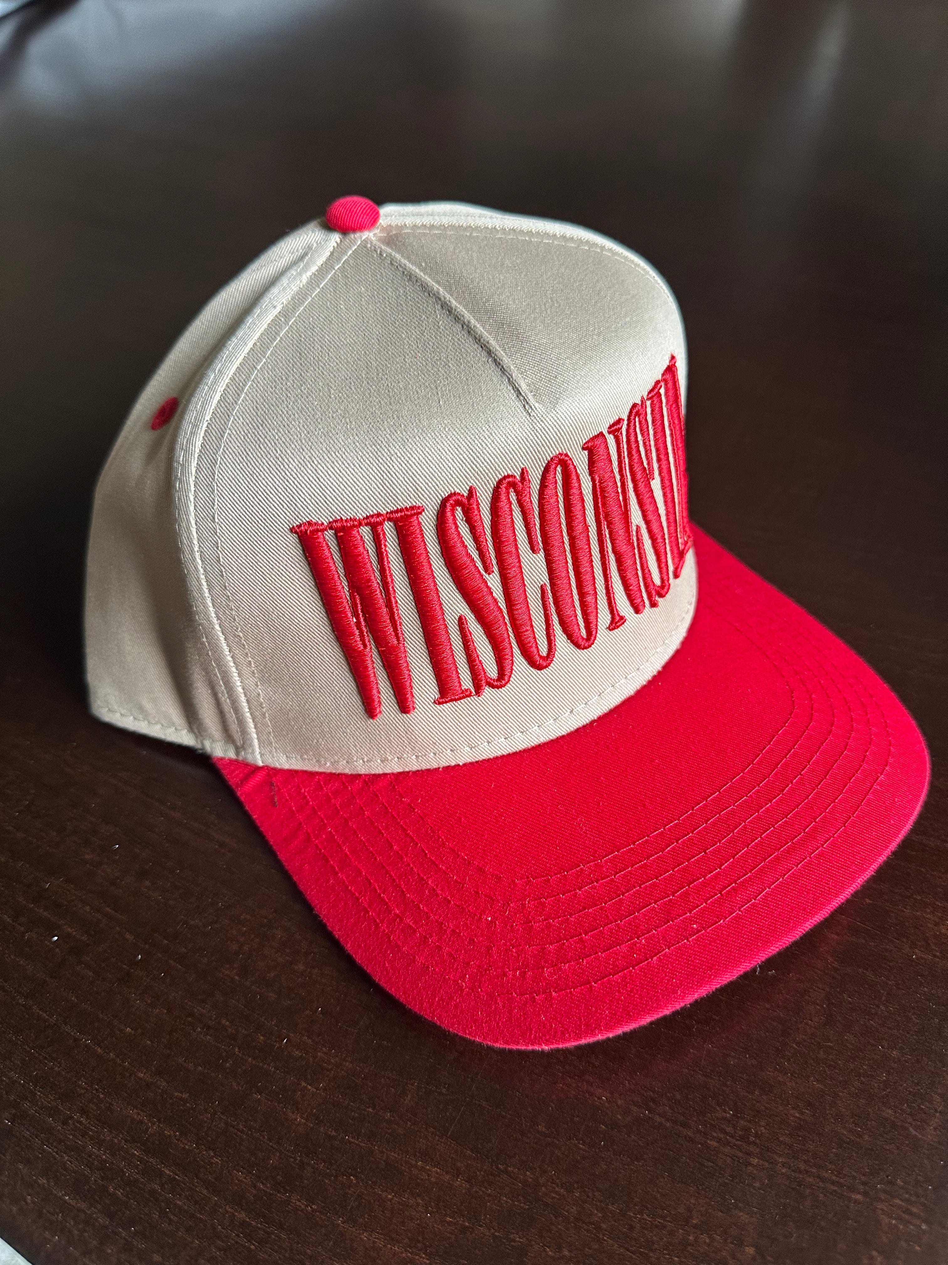 Wisconsin Stretch Contrast Cap