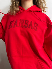 Kansas Rhinestone Sweatshirt