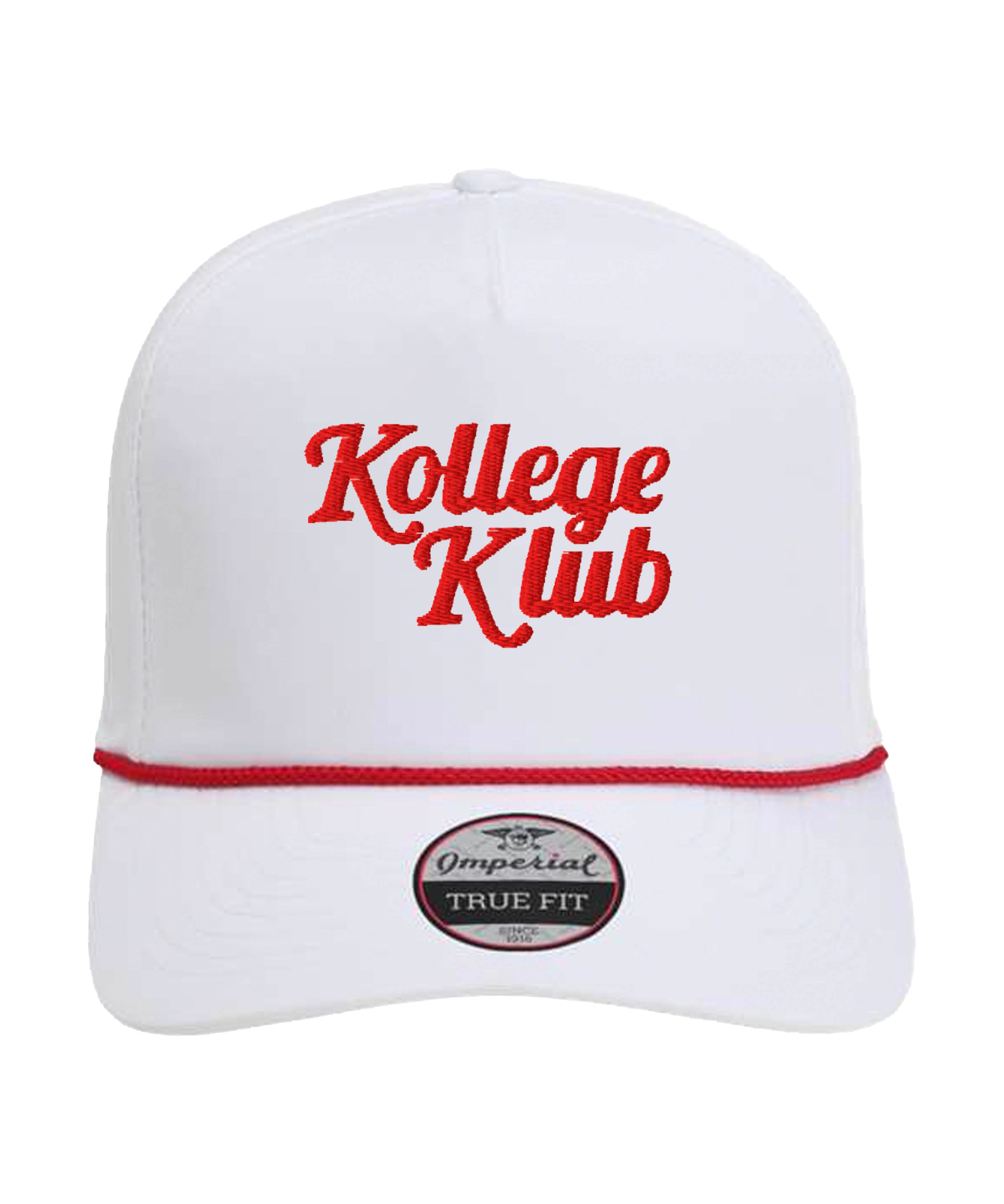 Kollege Klub Script Rope Hat