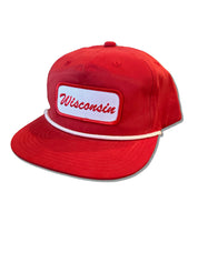 Wisconsin Name Plate Rope Hat