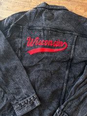 Wisconsin Script Denim Jacket