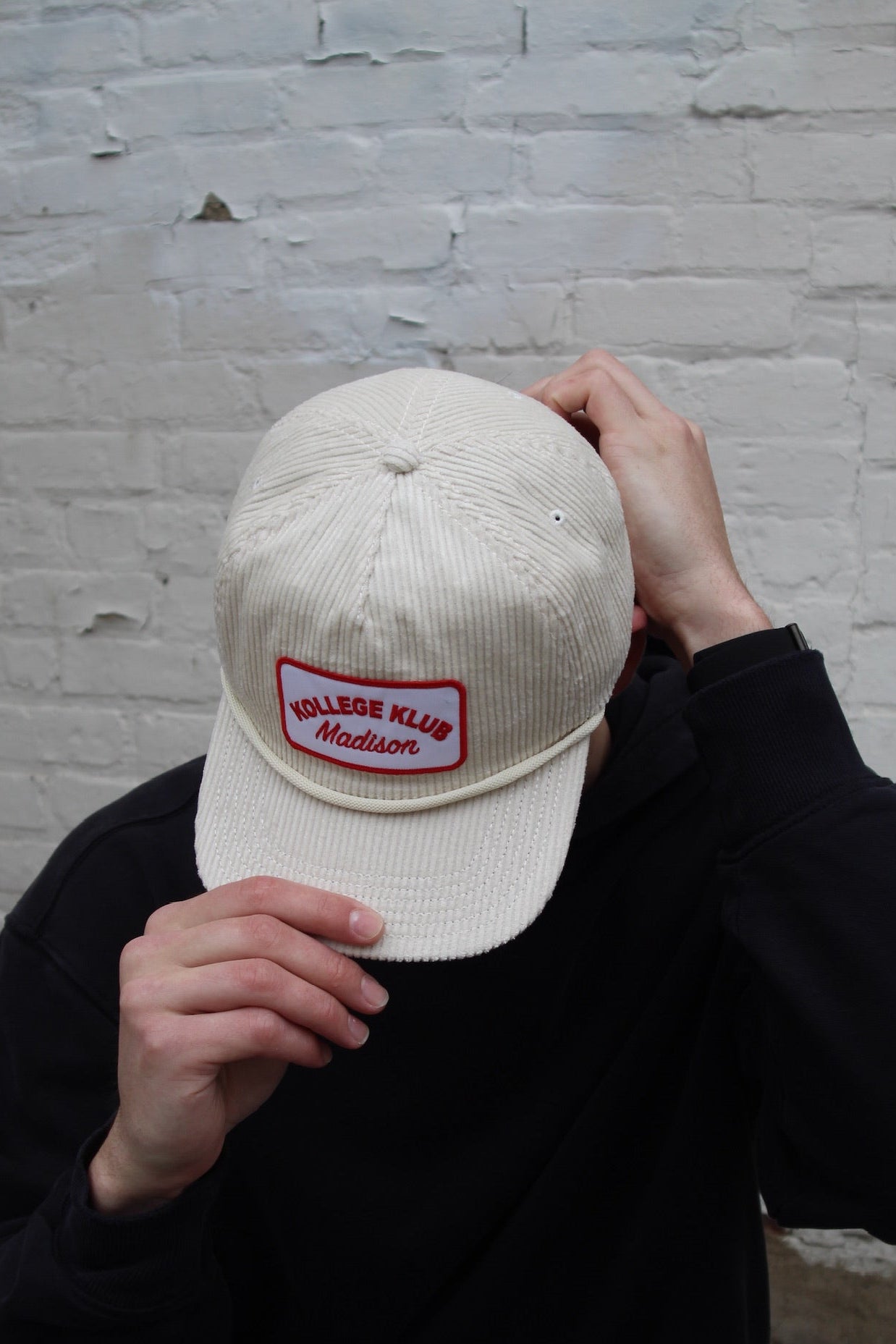 KK Madison Corduroy Patch Hat