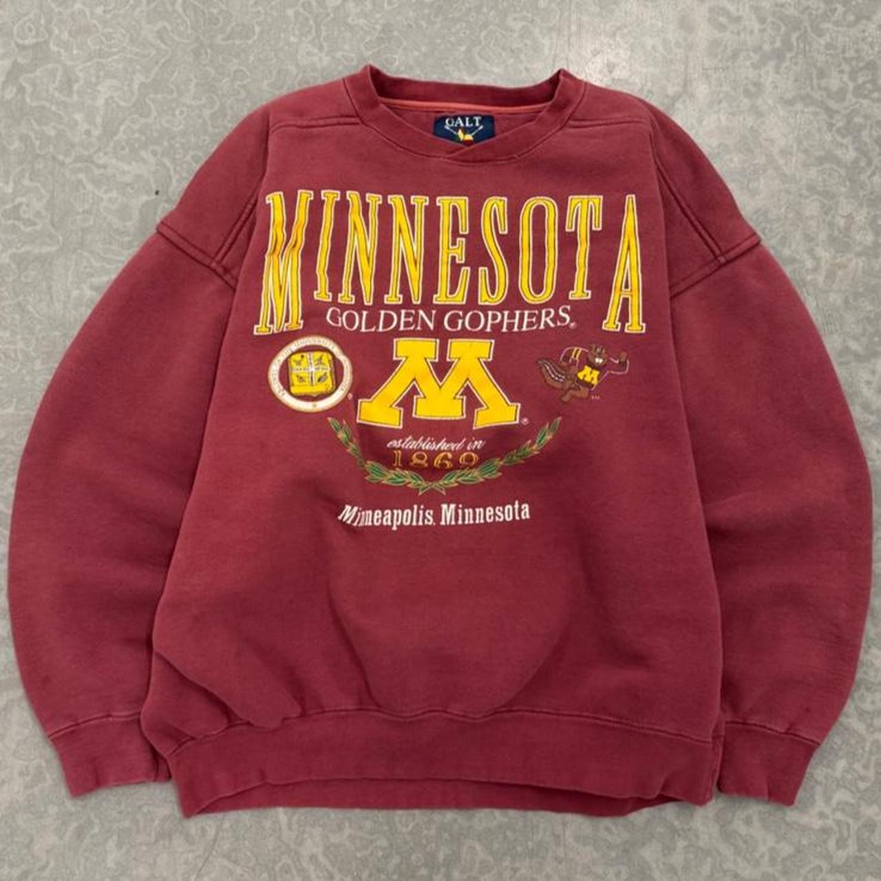 Vintage Minnesota Golden Gophers Crew