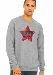 Wisco Rockstar Raglan Crew