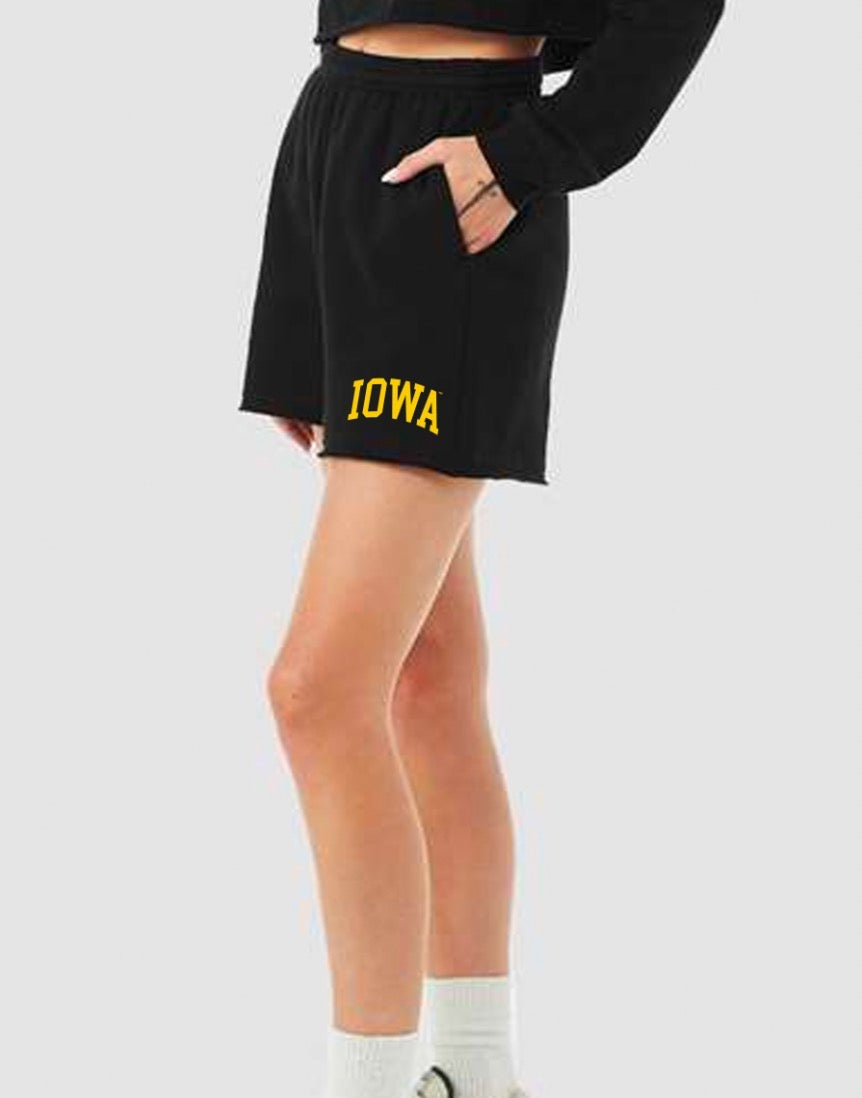 Iowa Block Sweat Shorts