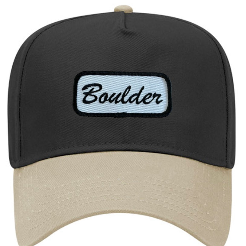 Boulder Name Plate Contrast Cap